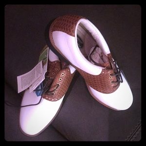 Dunlop golf footwear leather,waterproof shoes sz12